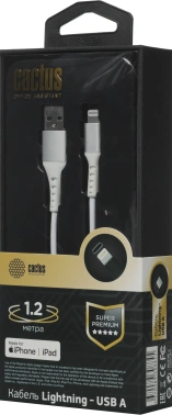 Кабель Cactus  CS-LG.USB.A-1.2