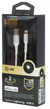 Кабель Cactus  CS-LG.USB.A-2