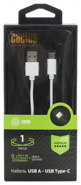 Кабель Cactus  CS-USB.A.USB.C-1