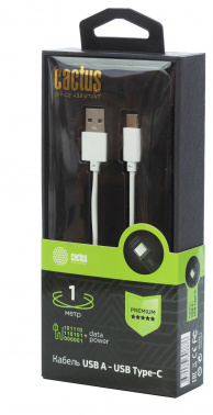 Кабель Cactus  CS-USB.A.USB.C-1