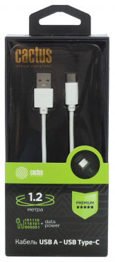 Кабель Cactus  CS-USB.A.USB.C-1.2