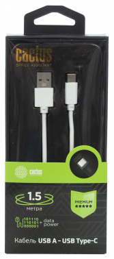 Кабель Cactus  CS-USB.A.USB.C-1.5