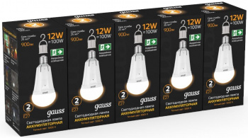 Лампа светодиодная Gauss  102002112