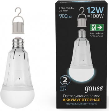 Лампа светодиодная Gauss  102002212