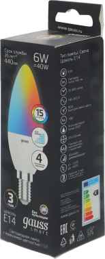 Лампа светодиодная Gauss  103101406