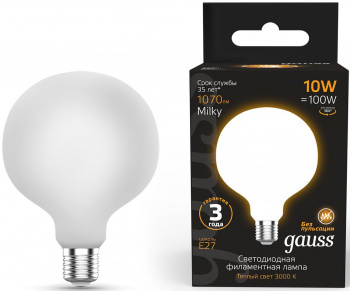 Лампа светодиодная Gauss Filament  189202110