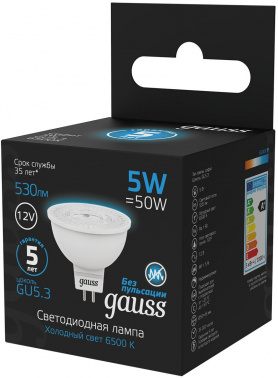 Лампа светодиодная Gauss  201505305