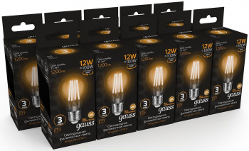 Лампа светодиодная Gauss Filament  102902112