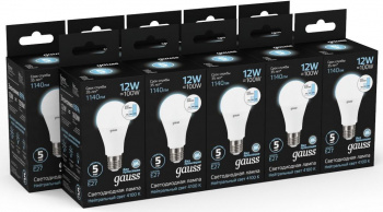 Лампа светодиодная Gauss  102502212-S