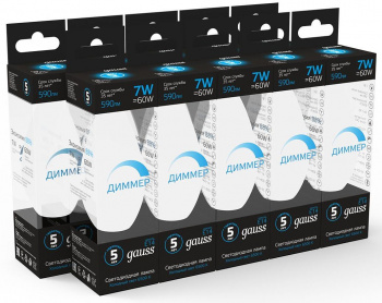 Лампа светодиодная Gauss  103101307-D