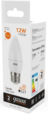 Лампа светодиодная Gauss Elementary  30212