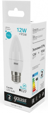 Лампа светодиодная Gauss Elementary  30222