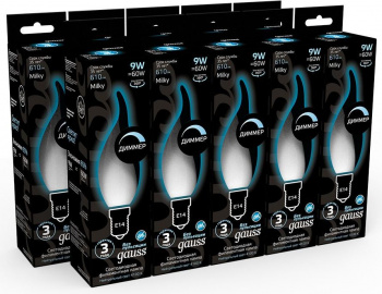 Лампа светодиодная Gauss Filament  104201209-D