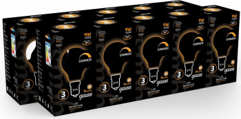 Лампа светодиодная Gauss Filament  105201109-D