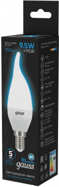 Лампа светодиодная Gauss  104101310
