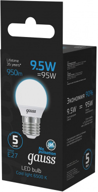 Лампа светодиодная Gauss  105102310