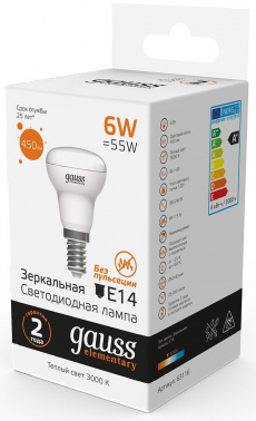 Лампа светодиодная Gauss Elementary  63116