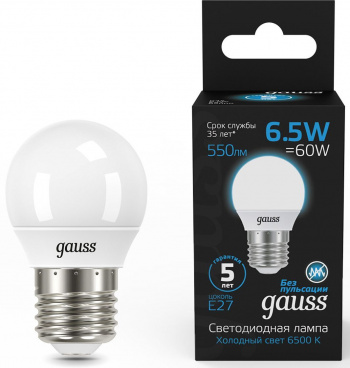 Лампа светодиодная Gauss  105102307