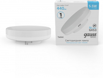 Лампа светодиодная Gauss Basic  10849262