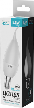 Лампа светодиодная Gauss Basic  1034116