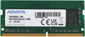 Память DDR4 8GB 3200MHz A-Data  AD4S32008G22-BGN
