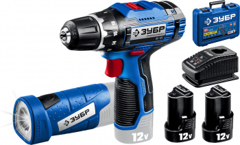 Дрель-шуруповерт Зубр DL-121-22F