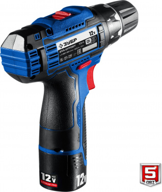 Дрель-шуруповерт Зубр DL-121-22F