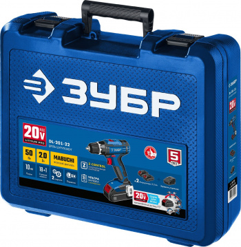 Дрель-шуруповерт Зубр DL-201-22