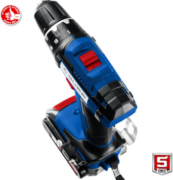 Дрель-шуруповерт Зубр DL-201-22