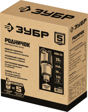 Насос садовый Зубр Родничок-Н НВН-25