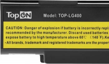 Батарея для ноутбука TopON TOP-LG400
