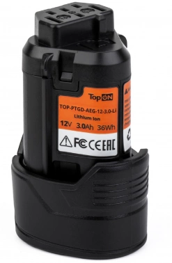 Батарея аккумуляторная TopON  TOP-PTGD-AEG-12-3.0-Li