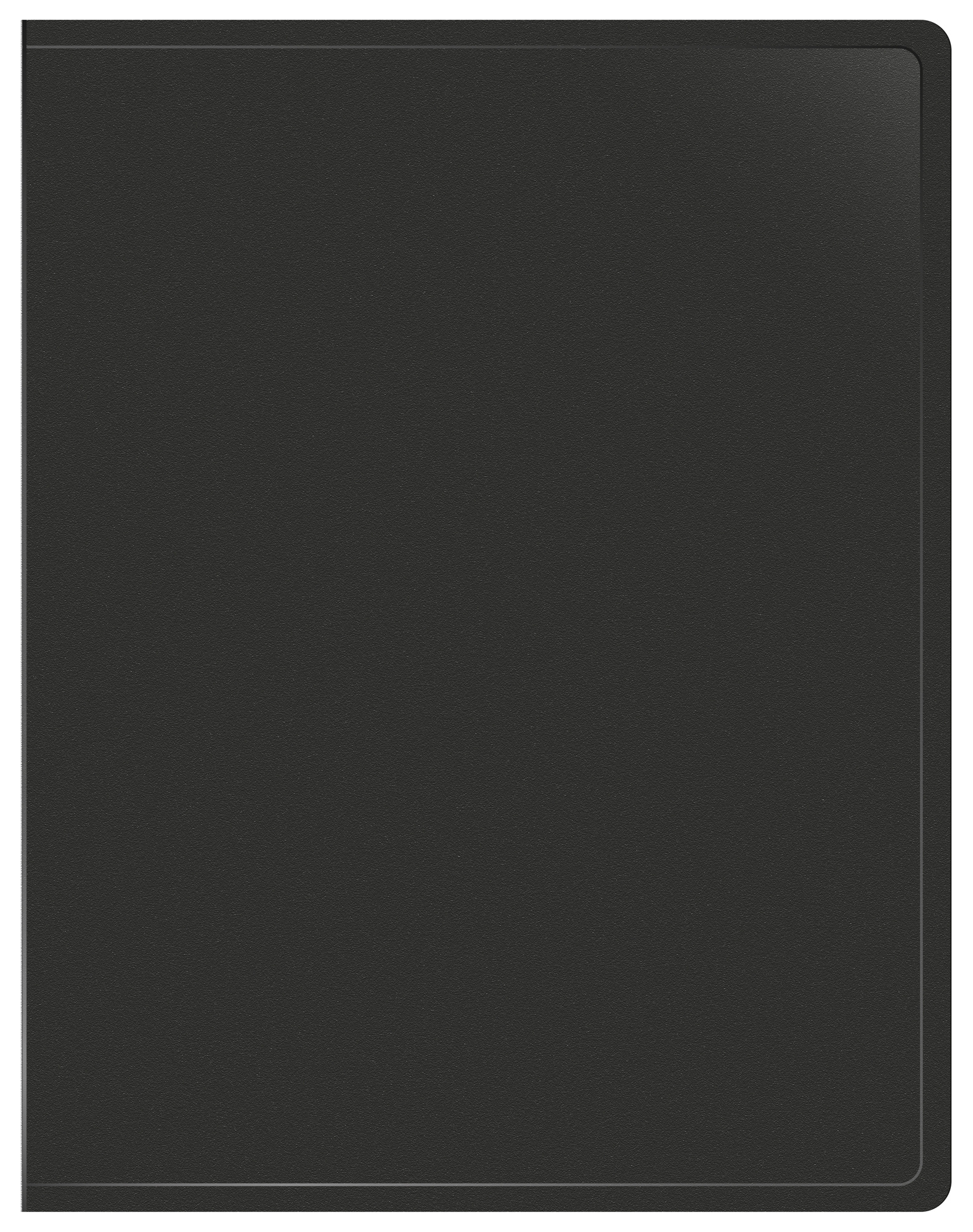 Папка с 60 прозр.вклад. Buro -ECB60BLACK A4 пластик 0.7мм черный