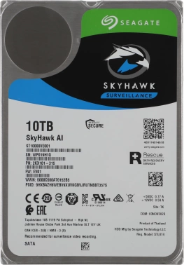 Жесткий диск Seagate SATA-III 10TB  ST10000VE001