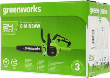 Цепная пила Greenworks  G24CS25K2