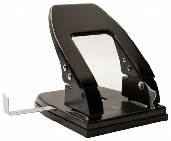 Дырокол Buro макс.:30лист. металл черный отв.:2