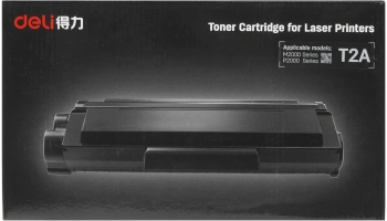 Картридж лазерный Deli T2A черный бар.в компл. (2000стр.) для Deli P2000/M2000(!!!Кроме 2000DNWs)