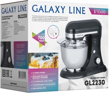 Миксер планетарный Galaxy Line GL 2230