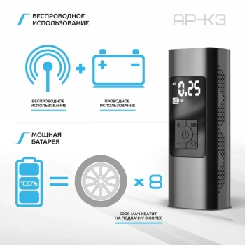 Автомобильный компрессор TrendVision AP-K3