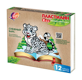 Пластилин Луч 29С 1722-08 Zoo