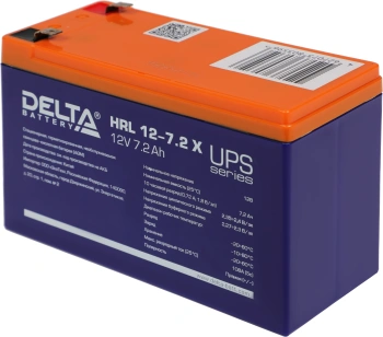 Батарея для ИБП Delta HRL 12-7.2 X
