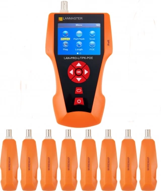 Тестер кабельный Lanmaster  LAN-PRO-L/TPK-POE