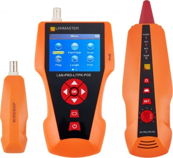 Тестер кабельный Lanmaster  LAN-PRO-L/TPK-POE