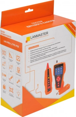 Тестер кабельный Lanmaster  LAN-PRO-L/TPK-POE