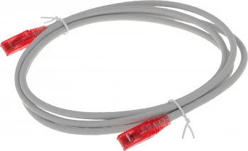 Патч-корд Hyperline PC-LPM-UTP-RJ45-RJ45-C5E-2M-LSZH-GY