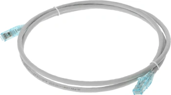 Патч-корд Hyperline PC-LPM-UTP-RJ45-RJ45-C6-1.5M-LSZH-GY