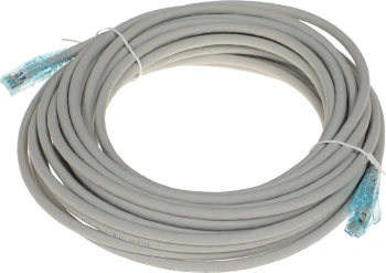 Патч-корд Hyperline PC-LPM-UTP-RJ45-RJ45-C6-10M-LSZH-GY