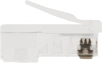 Коннектор Hyperline (PLUG-8P8C-U-C5-100) UTP кат.5e RJ45 прозрачный (упак.:100шт)