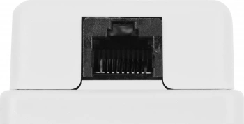 Розетка Hyperline SB1-1-8P8C-C5E-WHRJ45 1 кат.5E UTP бел. (упак.:1шт)