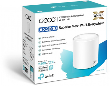 Бесшовный Mesh роутер TP-Link Deco X50(1-Pack)